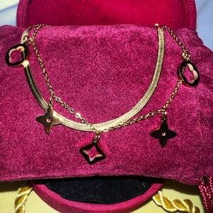 Elegant Gold Charm Necklace